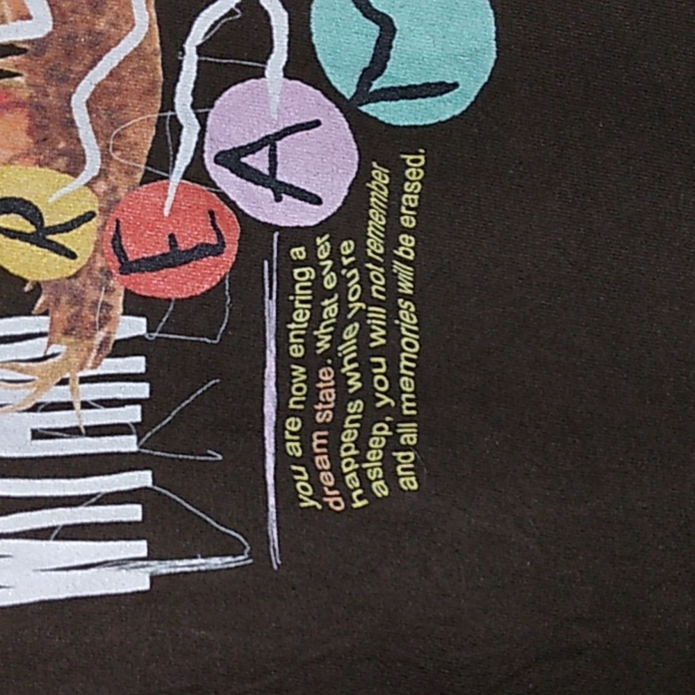 Teen Hearts DREAM Mushroom Graphic T Shirt Size Medium - Picture 4 of 7